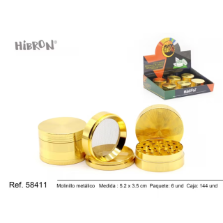 Grinder Hibron Dorado 5,2x3,5cm