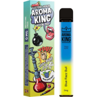 Aroma King 0 mg Blue Razz Bull