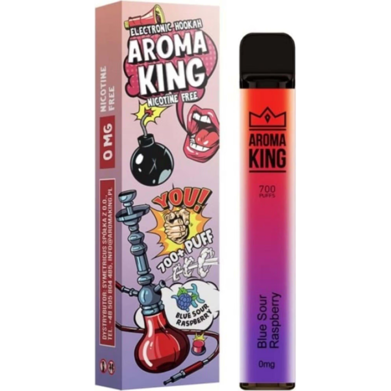 Aroma King 0 mg Blue Sour Raspberry