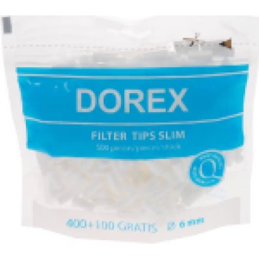 Dorex Filtros Slim 500ud